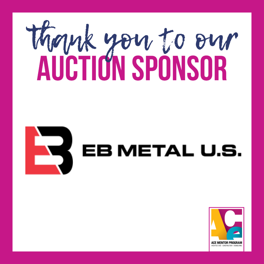Thank you to EB Metal for donating $3,500 to ACE